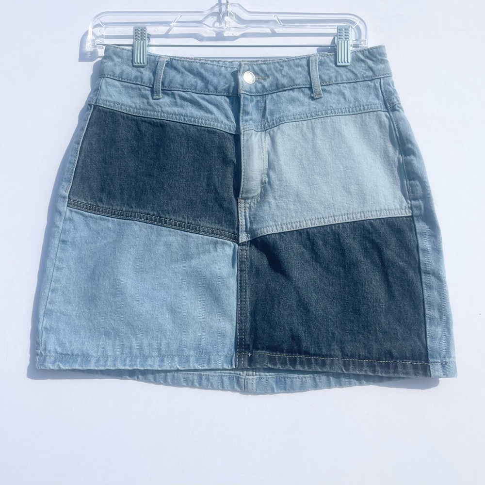 Wild Fable Patchwork Mini Skirt | Size 4 | GUC